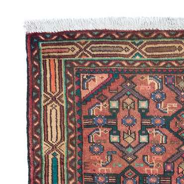 Tapis persan - Nomadic - 124 x 80 cm - rouge clair