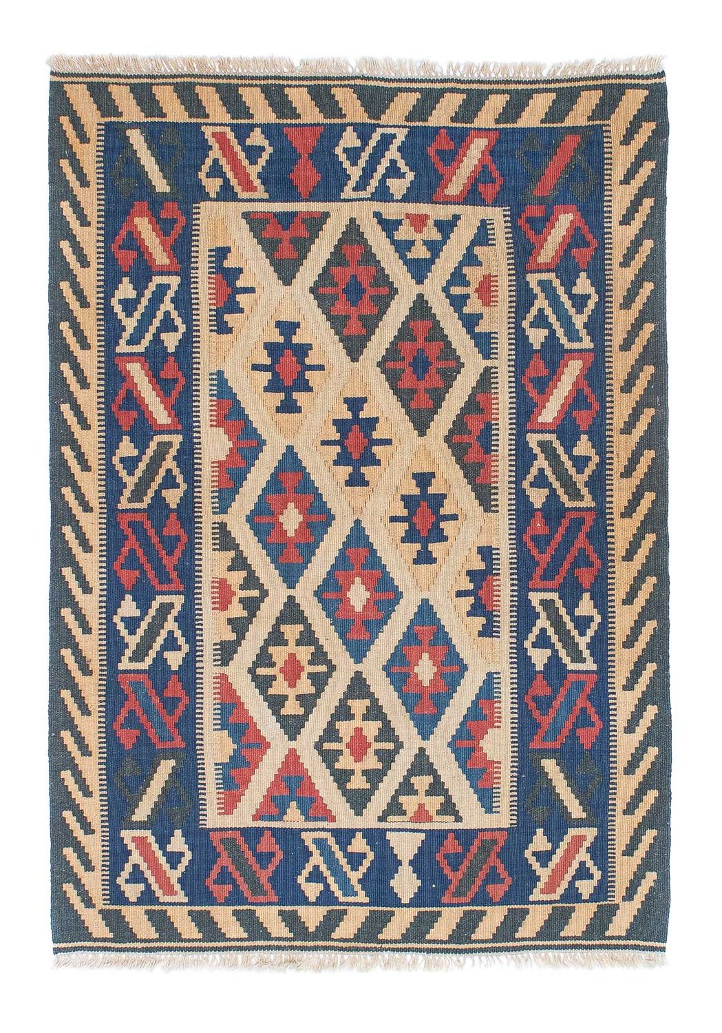 Tapis Kelim - Oriental - 147 x 105 cm - multicolore