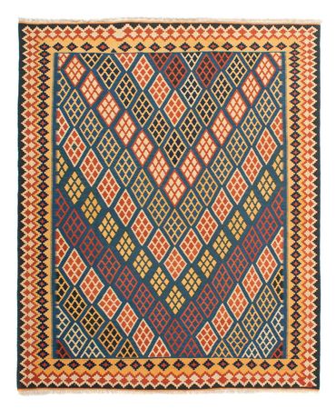 Kelim Teppich - Oriental 242 x 208 cm, Schurwollteppich,  Teppich Wohnzimmer, Teppich Esszimmer