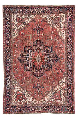 Perser Rug - Nomadic - 364 x 253 cm - light red