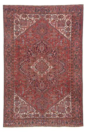 Tapis persan - Nomadic - 330 x 253 cm - rouge clair