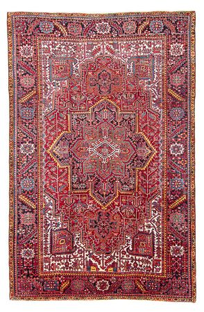 Tapis persan - Nomadic - 358 x 245 cm - rouge clair