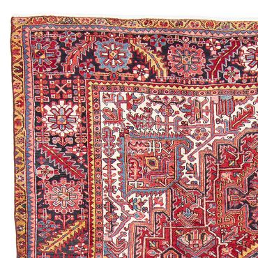 Tapis persan - Nomadic - 358 x 245 cm - rouge clair