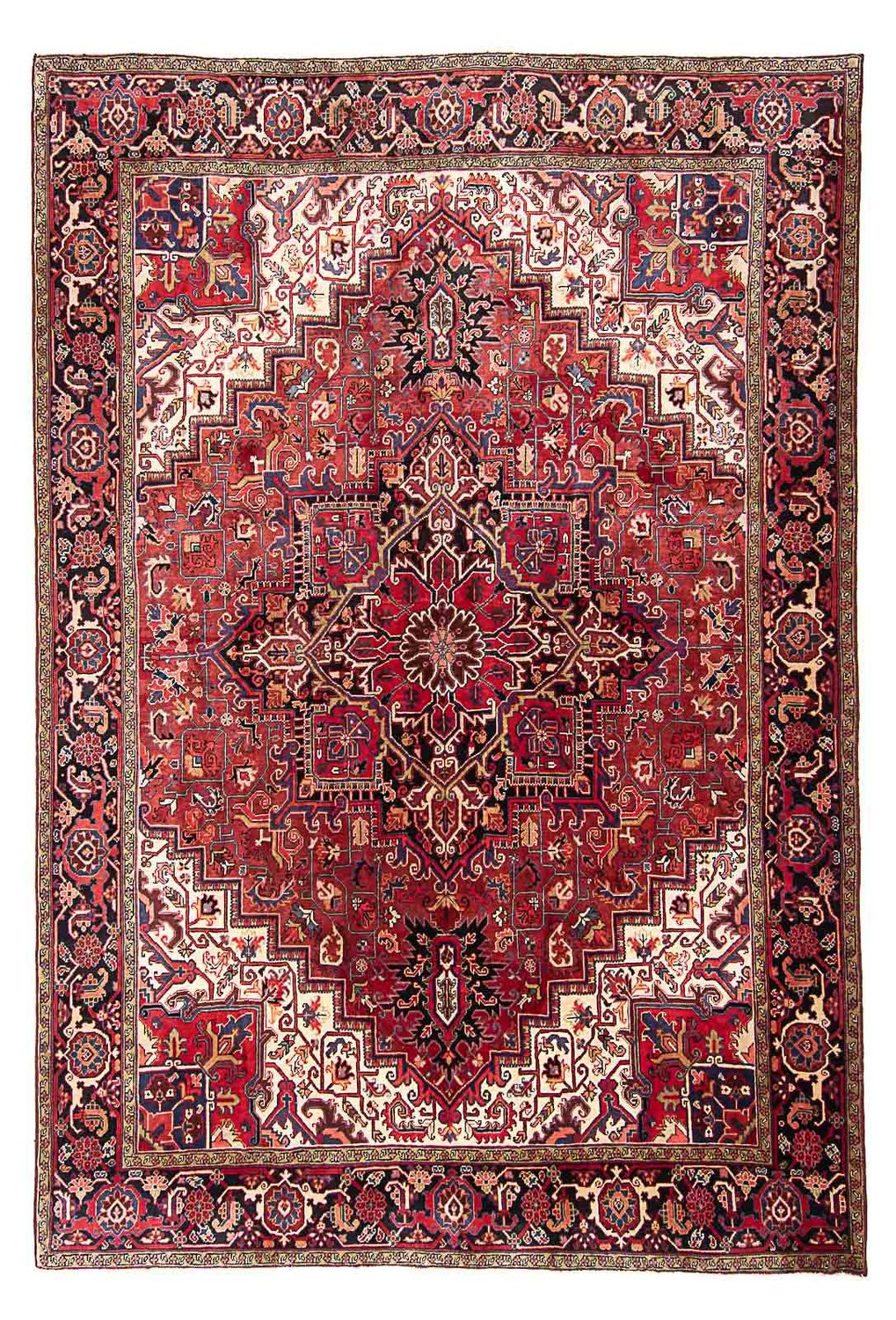 Perser Rug - Nomadic - 330 x 260 cm - light red