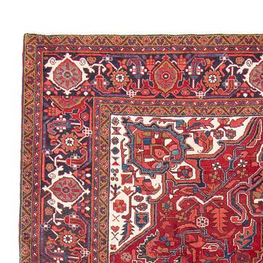 Tapis persan - Nomadic - 323 x 252 cm - rouge