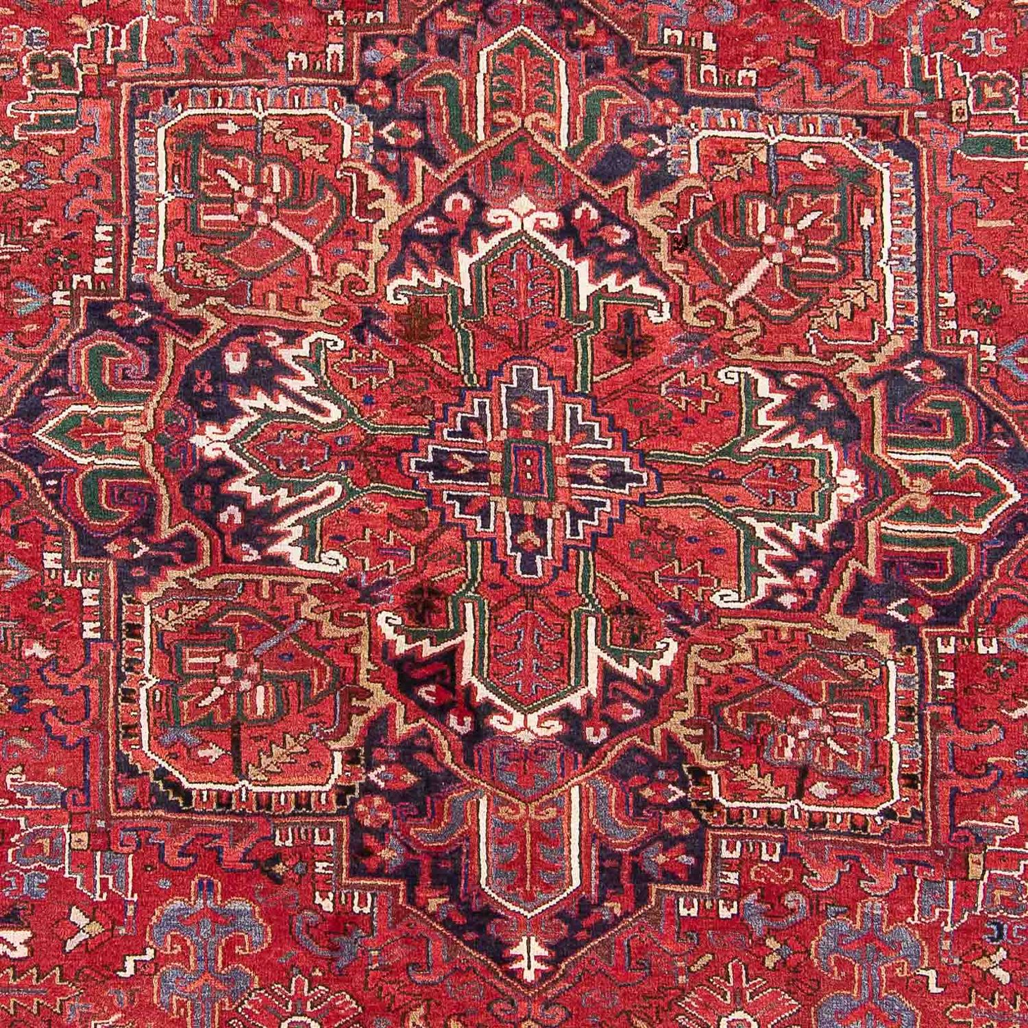 Tapis persan - Nomadic - 357 x 247 cm - rouge clair