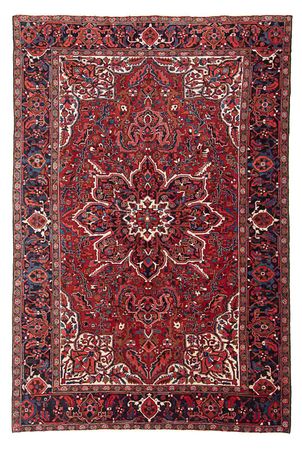 Tapis persan - Nomadic - 349 x 244 cm - rouge foncé