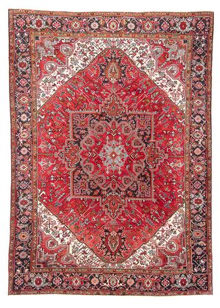 Perzisch Tapijt - Nomadisch - 331 x 248 cm - rood