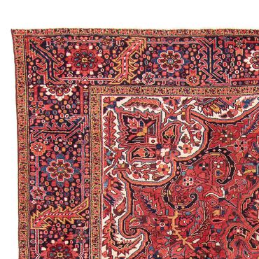 Tapis persan - Nomadic - 366 x 262 cm - rouge