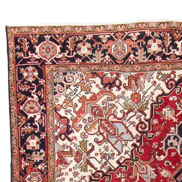 Tapis persan - Nomadic - 334 x 254 cm - rouge