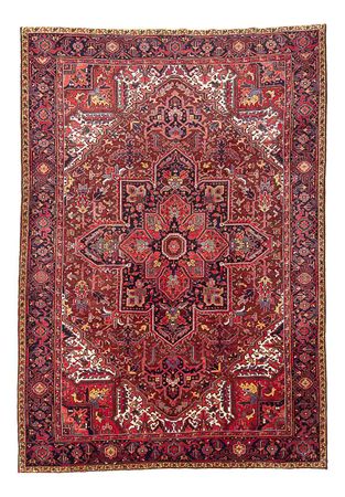 Tapis persan - Nomadic - 337 x 245 cm - rouge clair