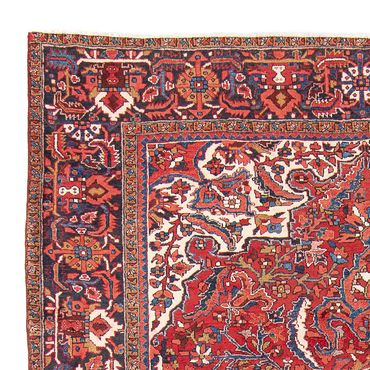 Tapis persan - Nomadic - 368 x 248 cm - rouge