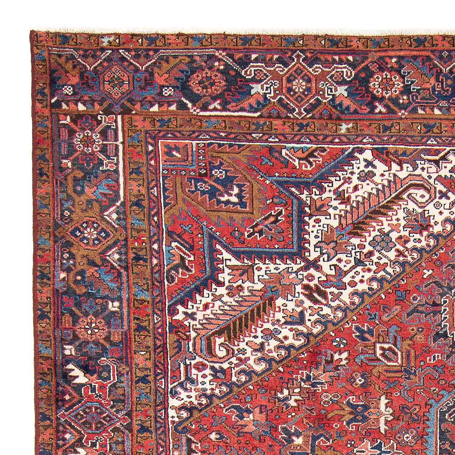 Tapis persan - Nomadic - 343 x 270 cm - rouge