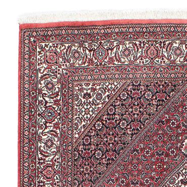 Tapis persan - Bidjar - 217 x 140 cm - rouge clair