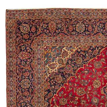 Tapis persan - Keshan - 421 x 302 cm - rouge