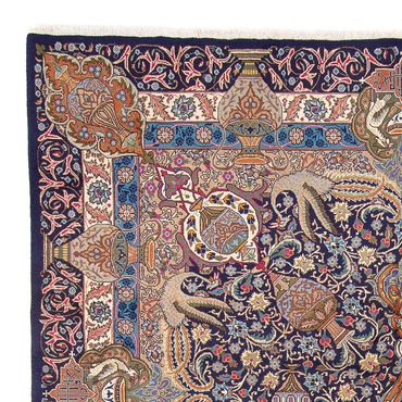 Tapis persan - Classique - 394 x 298 cm - bleu foncé