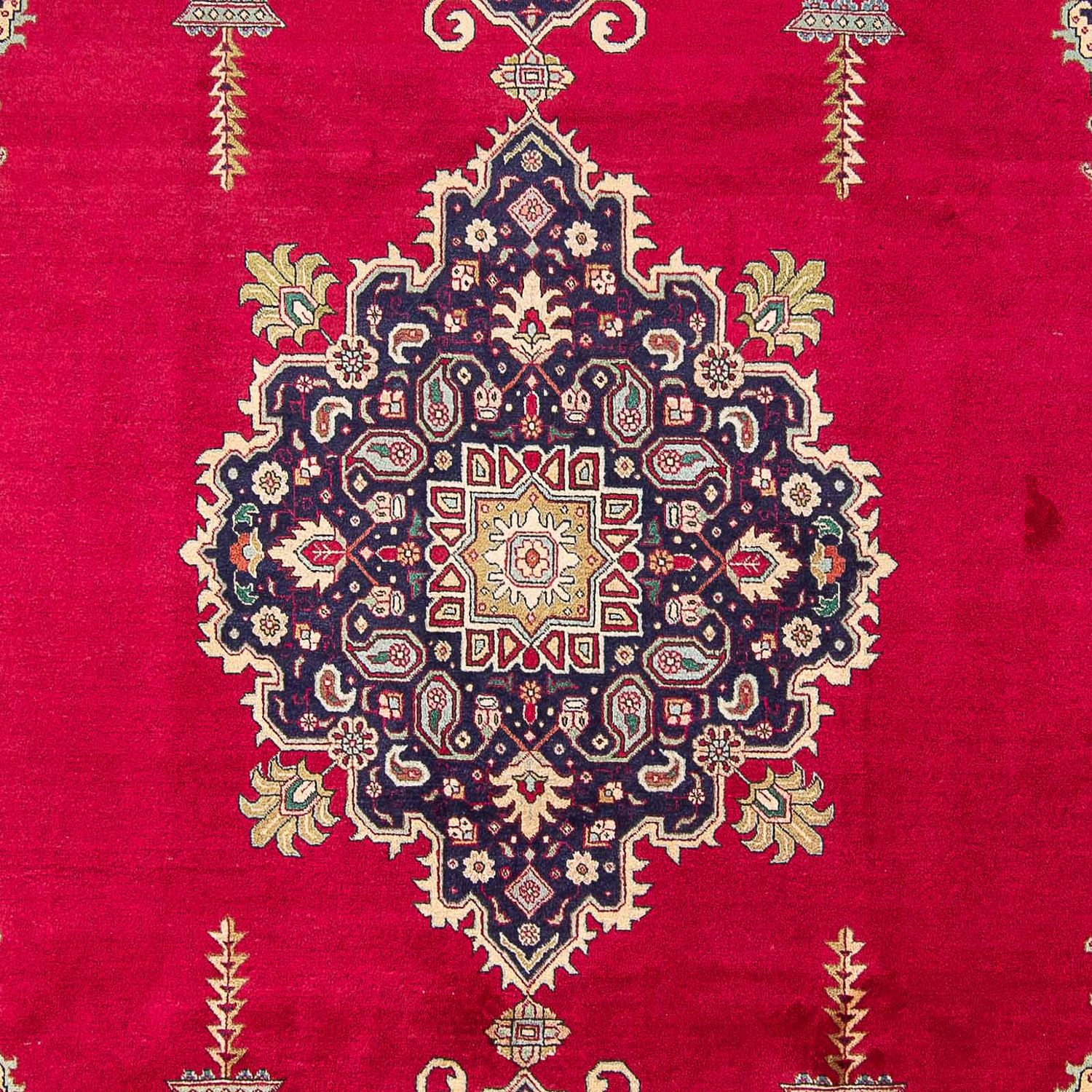 Tappeto Persero - Tabriz - Reale - 368 x 268 cm - rosso