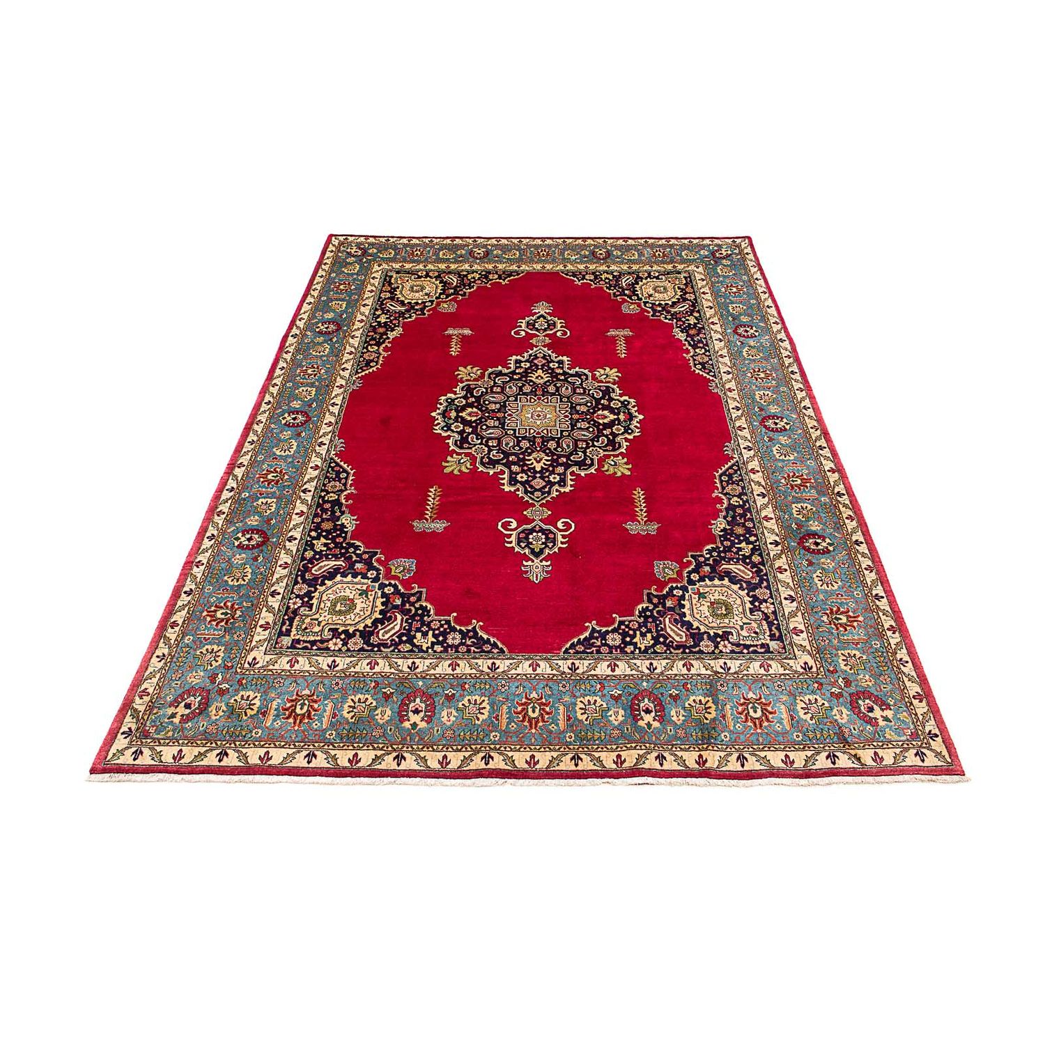 Tappeto Persero - Tabriz - Reale - 368 x 268 cm - rosso