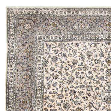 Alfombra persa - Keshan - 400 x 300 cm - beige