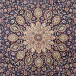 Persisk teppe - Tabriz - Royal - 395 x 289 cm - mørkeblå