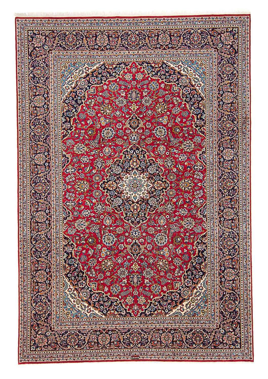 Tapis persan - Keshan - 380 x 267 cm - rouge