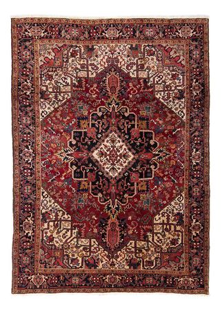 Perser Rug - Nomadic - 326 x 245 cm - dark red