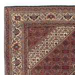 Tapis persan - Bidjar - 205 x 139 cm - rouge foncé