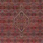 Persisk tæppe - Bijar - 188 x 140 cm - rust