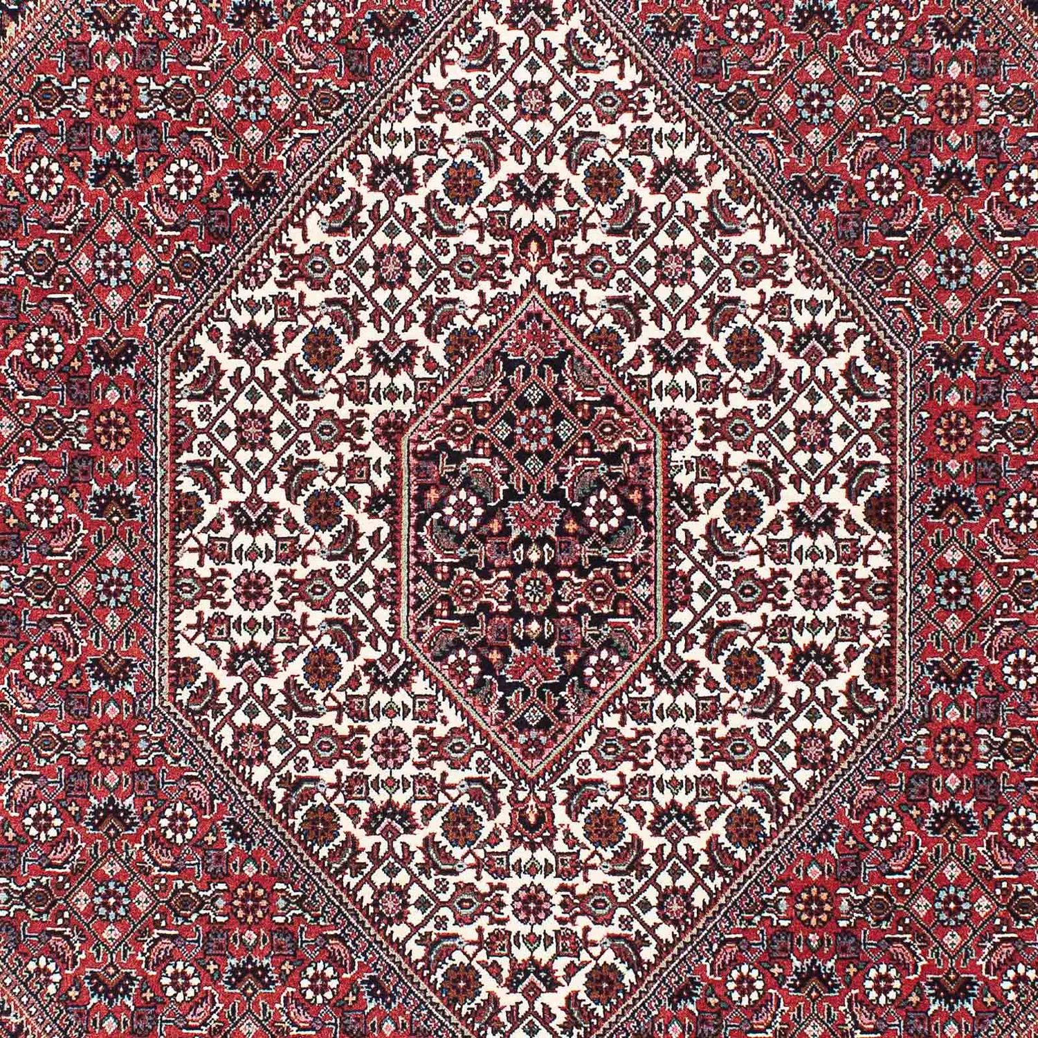 Tapis persan - Bidjar - 200 x 132 cm - rouge