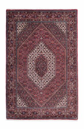 Alfombra persa - Bidjar - 202 x 133 cm - rojo