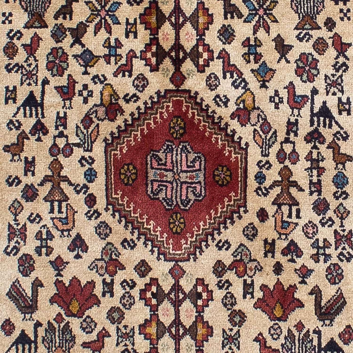 Løber Persisk tæppe - Nomadisk - 300 x 76 cm - beige