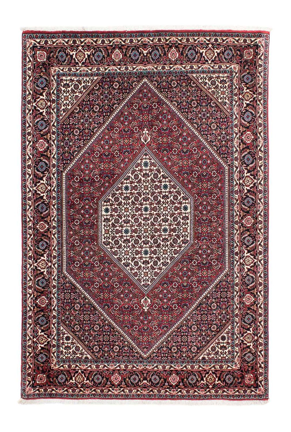 Persisk teppe - Bijar - 201 x 132 cm - beige