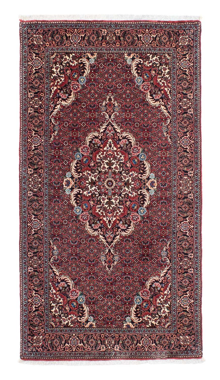 Tapis de couloir Tapis persan - Bidjar - 192 x 103 cm - rouge clair