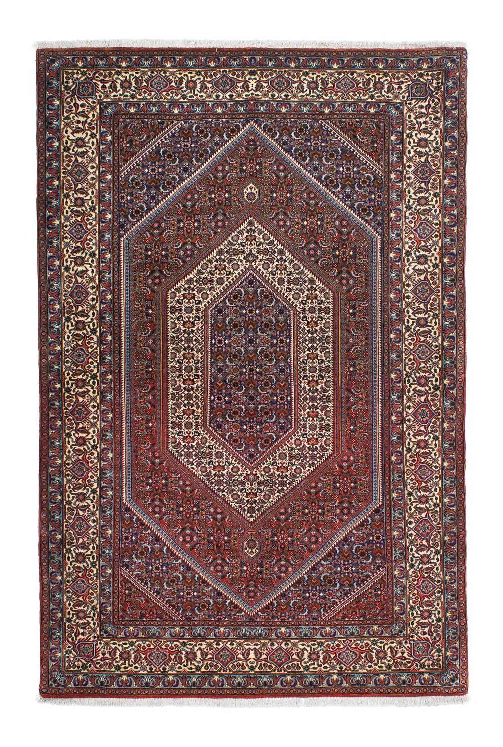 Alfombra persa - Bidjar - 197 x 133 cm - multicolor