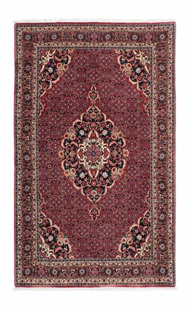 Tapis persan - Bidjar - 223 x 130 cm - rouge clair