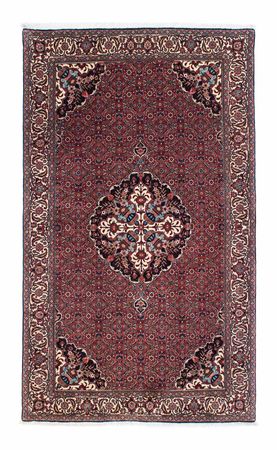 Tapis persan - Bidjar - 194 x 114 cm - rouge foncé