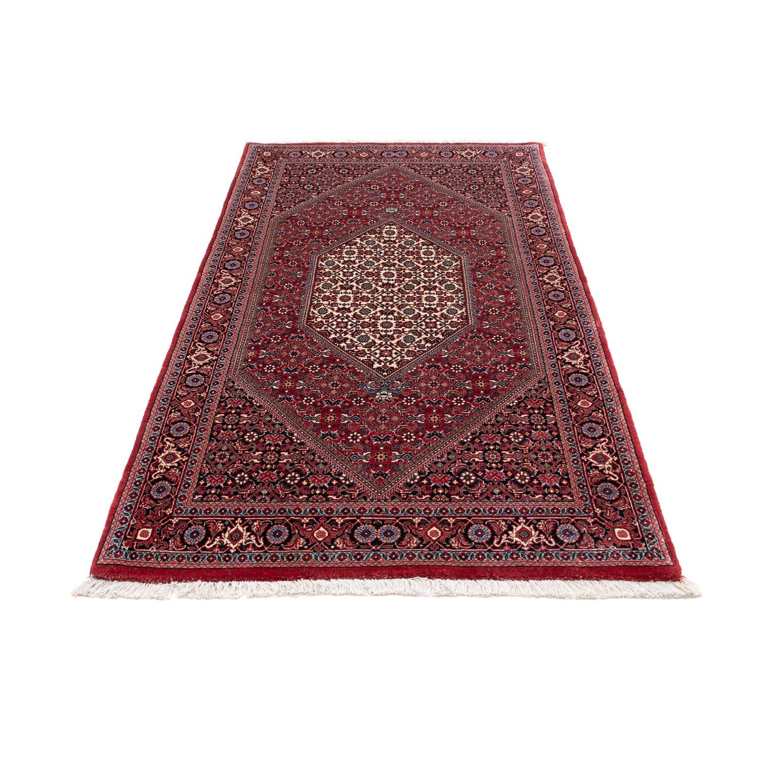 Loper Perzisch tapijt - Bijar - 202 x 102 cm - rood