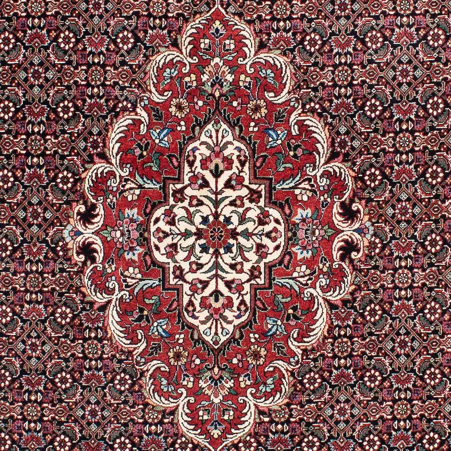 Alfombra persa - Bidjar - 223 x 131 cm - azul oscuro