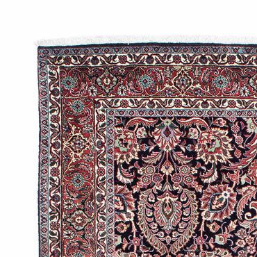 Tapis persan - Bidjar - 209 x 130 cm - bleu foncé