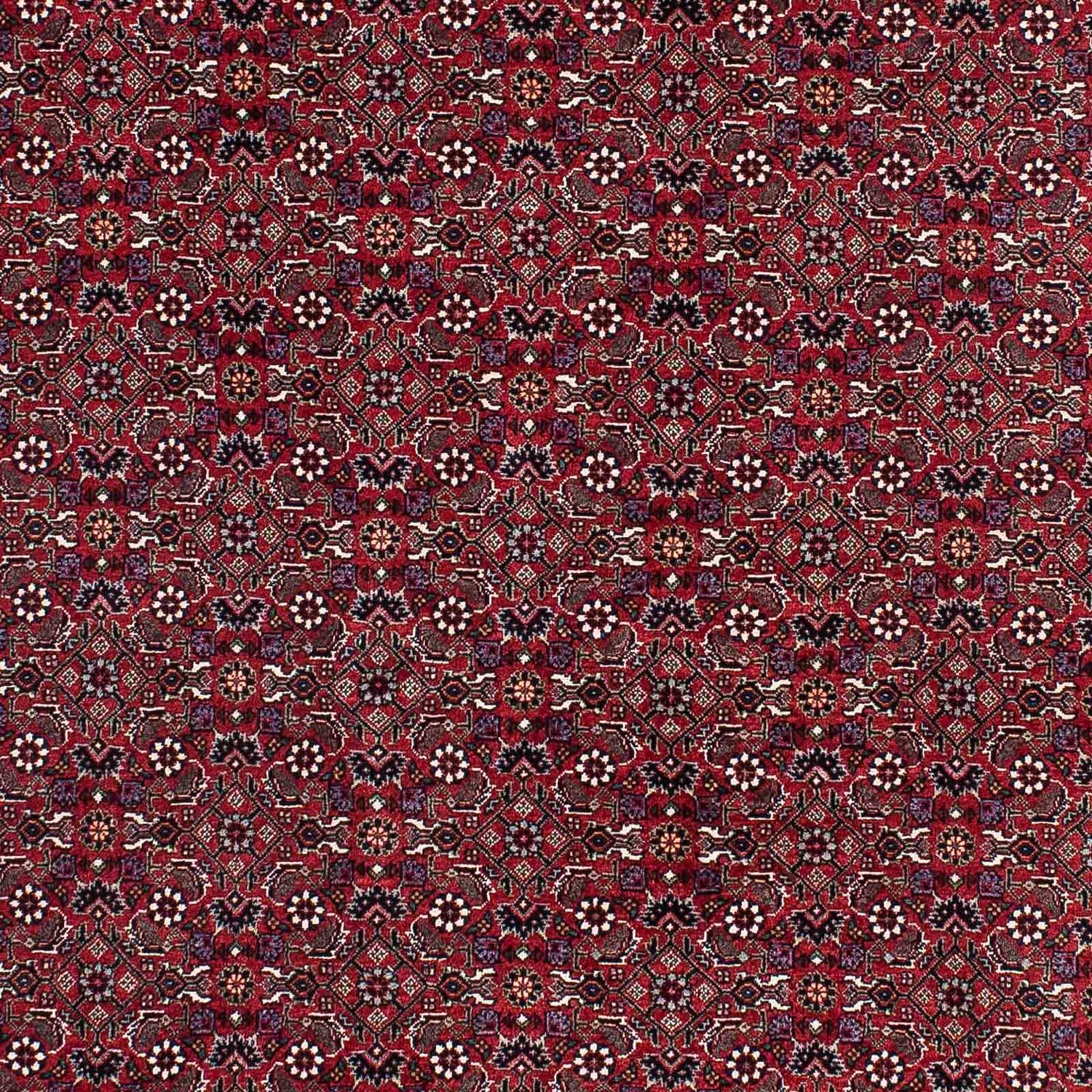 Tapis persan - Bidjar - 221 x 143 cm - rouge