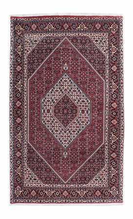 Tapis persan - Bidjar - 217 x 131 cm - rouge clair