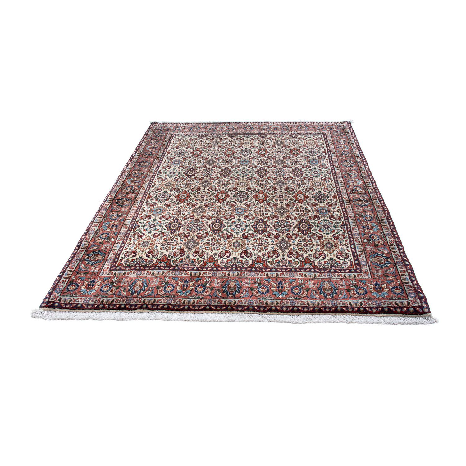 Persisk matta - Bijar - 195 x 148 cm - beige