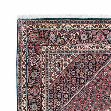 Tapis persan - Bidjar - 202 x 131 cm - rouge clair