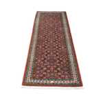 Loper Perzisch tapijt - Bijar - 212 x 73 cm - bruin