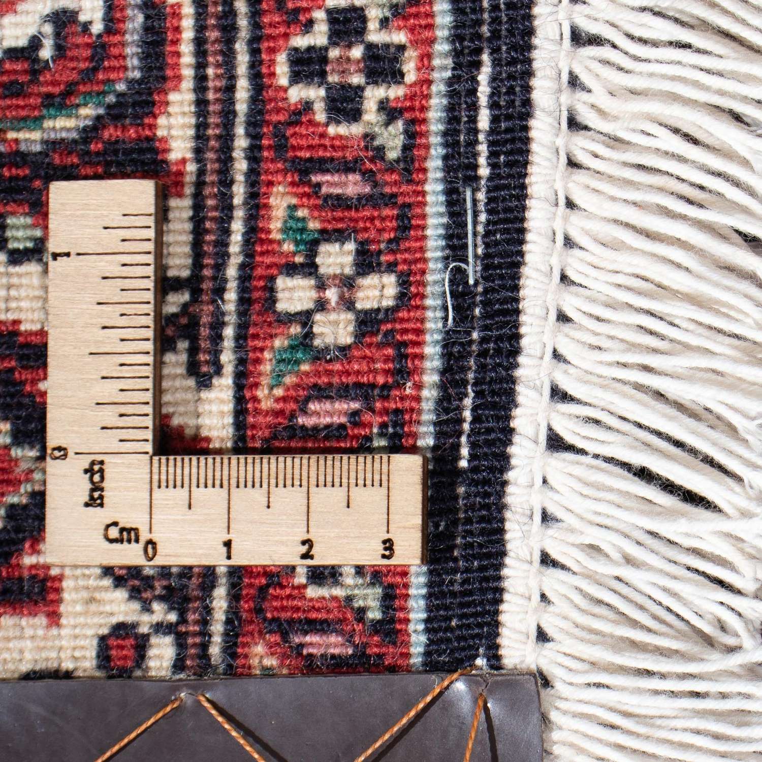 Loper Perzisch tapijt - Bijar - 207 x 74 cm - donkerblauw