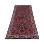 Tapis de couloir Tapis persan - Bidjar - 211 x 77 cm - bleu foncé