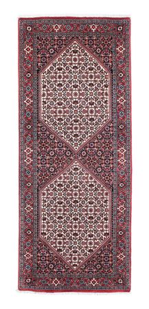 Alfombra de pasillo Alfombra persa - Bidjar - 194 x 73 cm - rojo