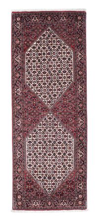 Tapis de couloir Tapis persan - Bidjar - 202 x 74 cm - rouge