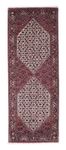 Tapis de couloir Tapis persan - Bidjar - 202 x 74 cm - rouge