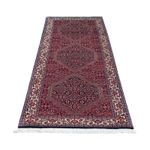 Tapis de couloir Tapis persan - Bidjar - 205 x 72 cm - bleu foncé